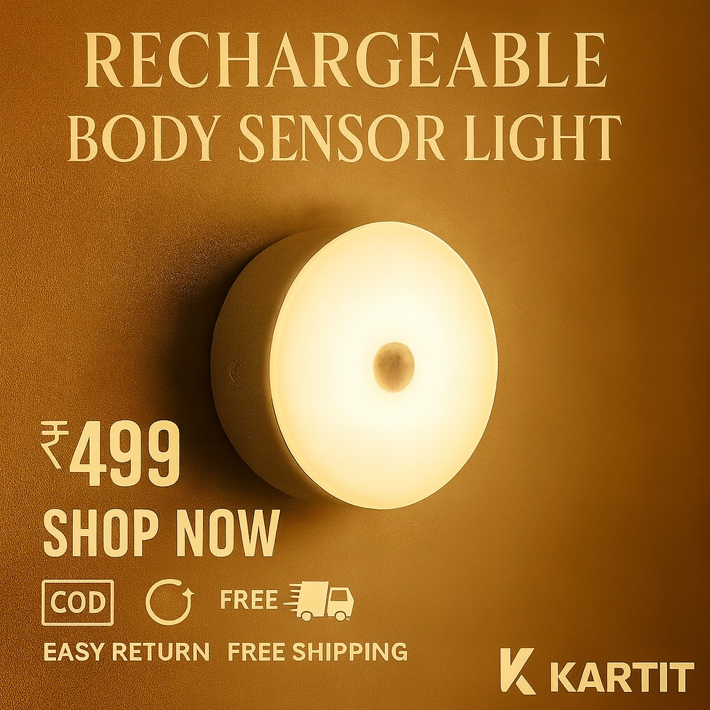 Body Sensor Wall Light for Hallway