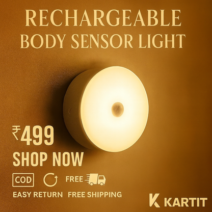 Body Sensor Wall Light for Hallway