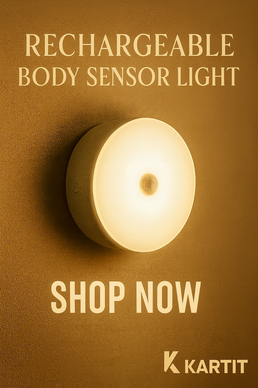 Body Sensor Wall Light for Hallway
